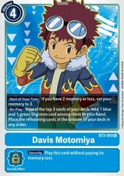 Davis Motomiya (BT3-093)