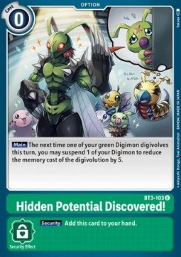 Hidden Potential Discovered! (BT3-103)