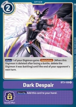 Dark Despair (BT3-108)