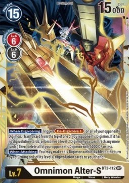 Omnimon Alter-S (BT3-112) (V.1)