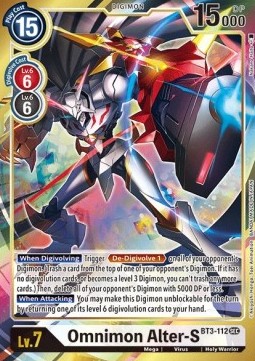 Omnimon Alter-S (BT3-112) (V.2)