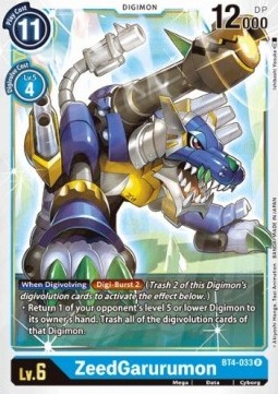 ZeedGarurumon (BT4-033) (V.1)