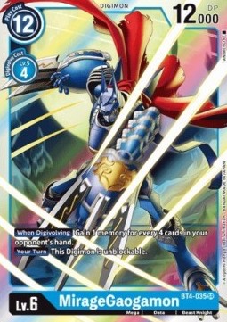 MirageGaogamon (BT4-035) (V.1)