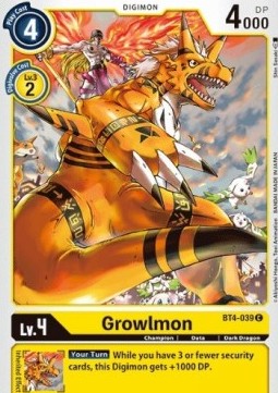 Growlmon (BT4-039)