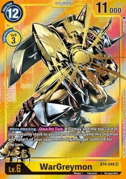 WarGreymon (BT4-048) (V.2)