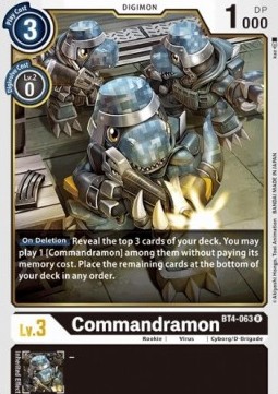 Commandramon (BT4-063)