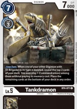 Tankdramon (BT4-071)