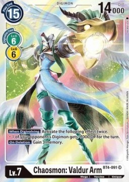 Chaosmon: Valdur Arm (BT4-091)