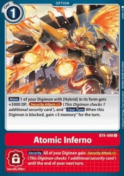 Atomic Inferno (BT4-098)