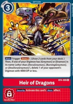 Heir of Dragons (BT4-099)