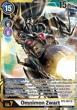 Omnimon Zwart (BT5-087) (V.3)