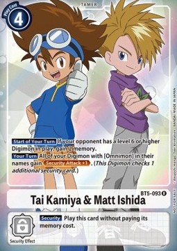 Tai Kamiya & Matt Ishida (BT5-093) (V.2)