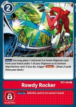 Rowdy Rocker (BT5-094)