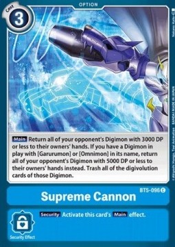 Supreme Cannon (BT5-096)