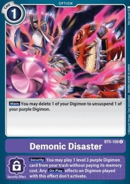 Demonic Disaster (BT5-106)