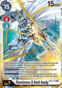 Omnimon X-Anti-body (BT5-111) (V.1)