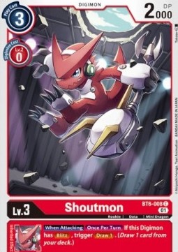 Shoutmon (BT6-008)