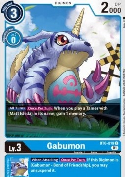 Gabumon (BT6-019) (V.1)