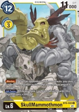 SkullMammothmon (BT6-043)