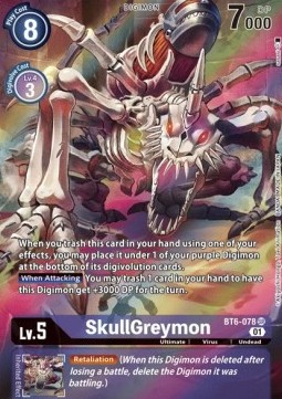 SkullGreymon (BT6-078) (V.2)