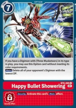 Happy Bullet Showering (BT6-095)