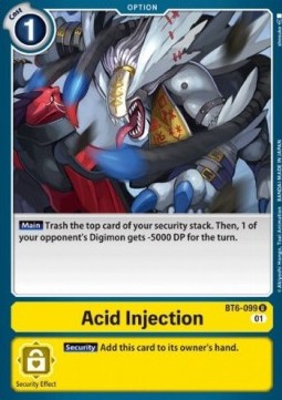 Acid Injection (BT6-099)