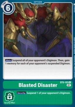 Blasted Disaster (BT6-103)