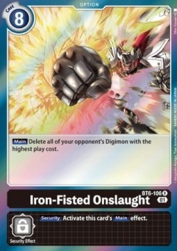 Iron-Fisted Onslaught (BT6-106)