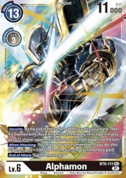 Alphamon (BT6-111) (V.1)