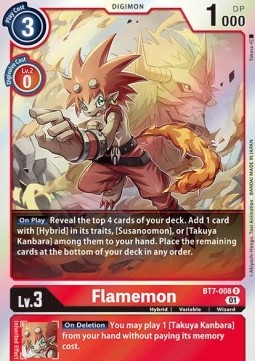 Flamemon (BT7-008) (V.1)