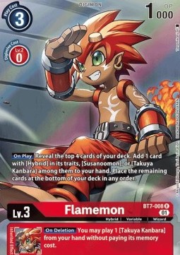 Flamemon (BT7-008) (V.2)