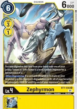 Zephyrmon (BT7-036)