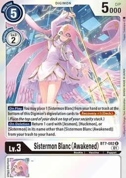 Sistermon Blanc (Awakened) (BT7-082)