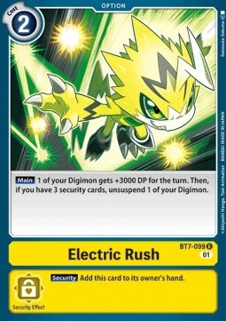 Electric Rush (BT7-099)