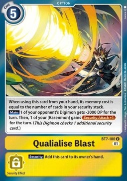 Qualialise Blast (BT7-100)