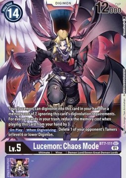 Lucemon: Chaos Mode (BT7-111) (V.1)