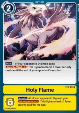 Holy Flame (ST3-15)