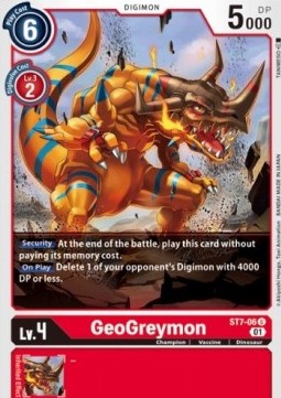 GeoGreymon (ST7-06)