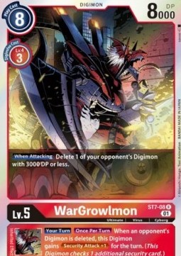 WarGrowlmon (ST7-08)