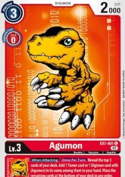 Agumon (EX1-001) (V.1)