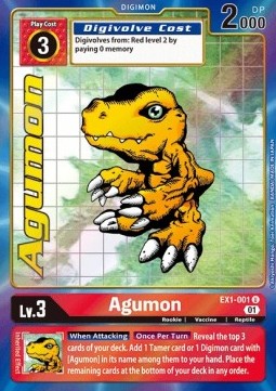 Agumon (EX1-001) (V.2)