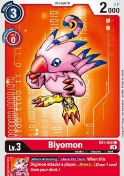 Biyomon (EX1-002) (V.1)