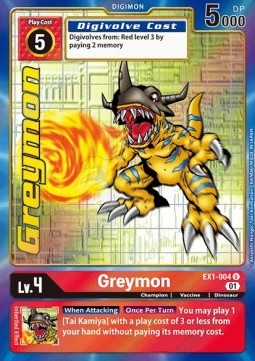 Greymon (EX1-004) (V.2)