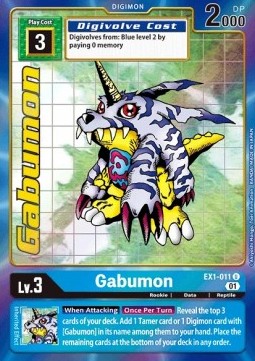 Gabumon (EX1-011) (V.2)