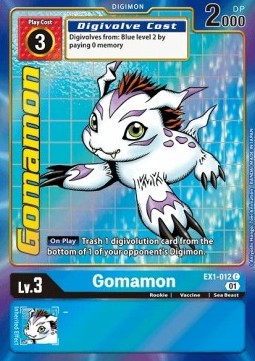 Gomamon (EX1-012) (V.2)