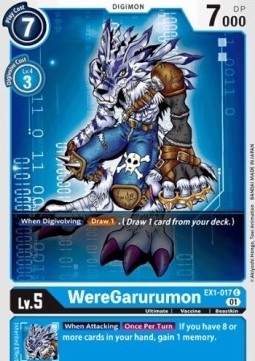 WereGarurumon (EX1-017) (V.1)