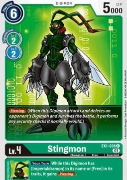 Stingmon (EX1-038)