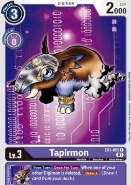 Tapirmon (EX1-055)