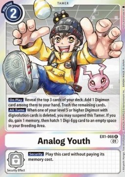 Analog Youth (EX1-066) (V.1)