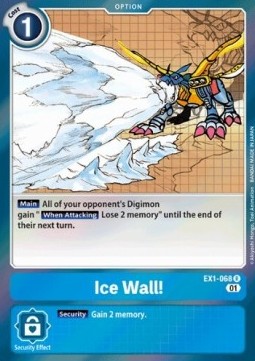 Ice Wall! (EX1-068)